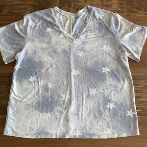 143 Story Star Print Tee Women's XL